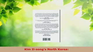 Read  Kim Ilsongs North Korea EBooks Online