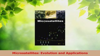 Read  Microsatellites Evolution and Applications EBooks Online