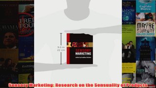 Sensory Marketing Research on the Sensuality of Products