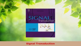 Read  Signal Transduction EBooks Online