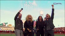 Little Big Town sings the National Anthem (10/24/14)