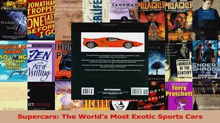 PDF Download  Supercars The Worlds Most Exotic Sports Cars PDF Full Ebook
