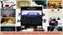 PDF Download  Original Mini Cooper and Cooper S Original Series Download Online