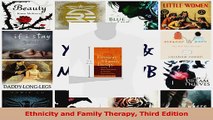 Ethnicity and Family Therapy Third Edition Download