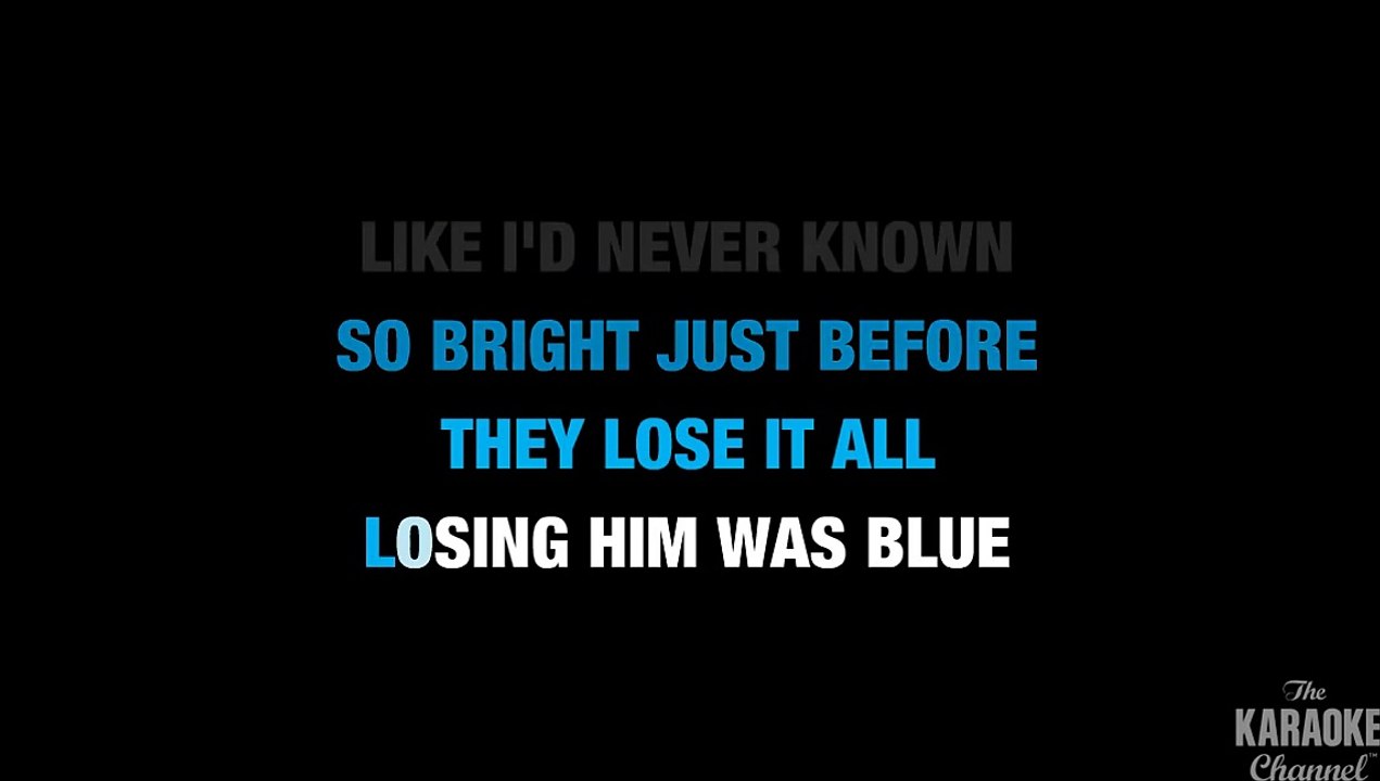 Red in the Style of Taylor Swift karaoke video with lyrics (no lead vocal)