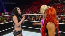 Paige spoils Charlottes Divas Championship Celebration: Raw, Sept. 21, 2015