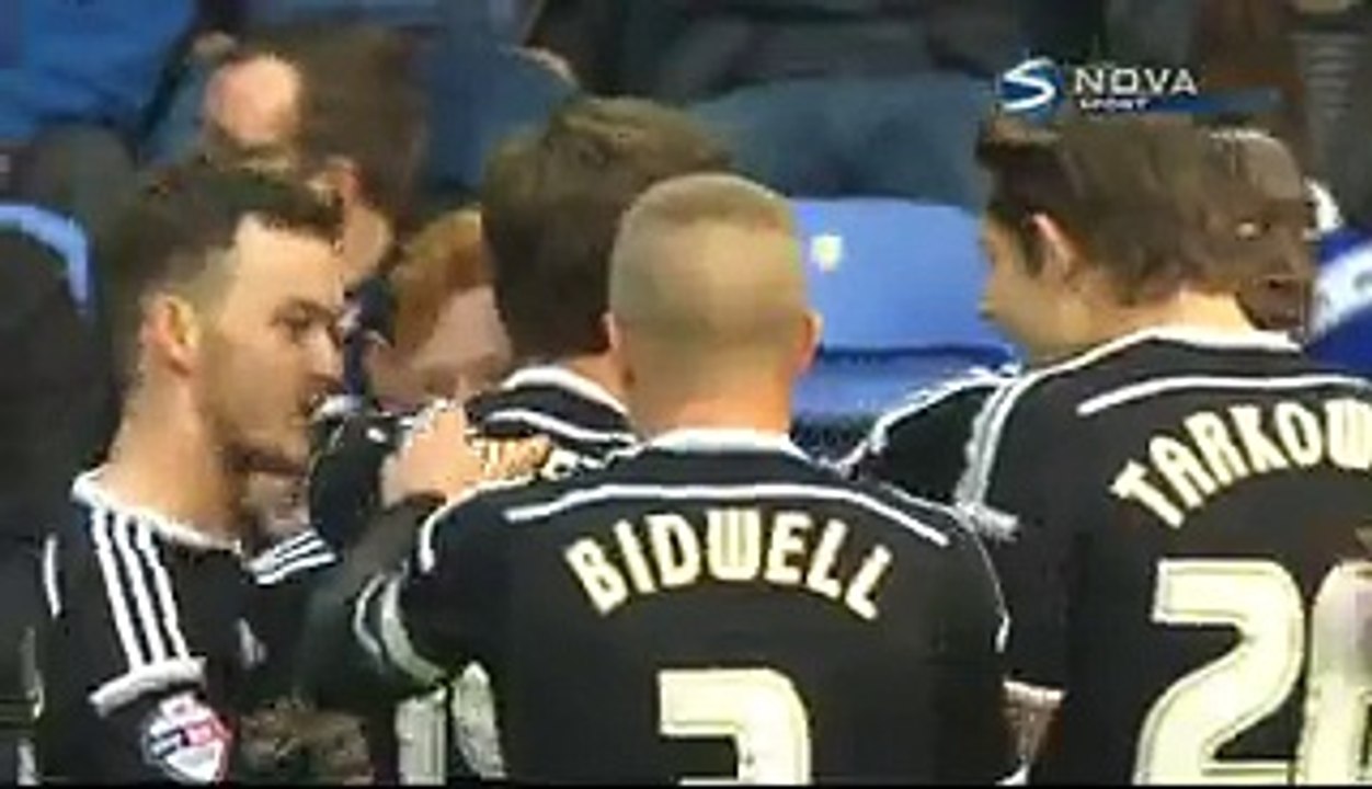 0-1 Ryan Woods Goal England Championship - 28.12.2015, Reading FC 0-1 Brentford FC