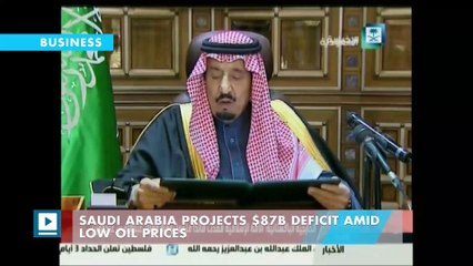 Saudi Arabia Projects $87B Deficit Amid Low Oil Prices