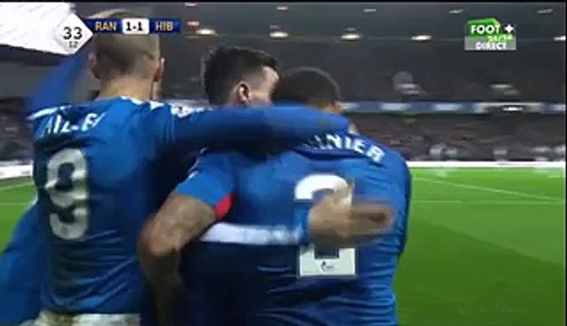 1-1 Jason Holt Goal Scotland Championship - 28.12.2015, Rangers FC 1-1 Hibernian FC