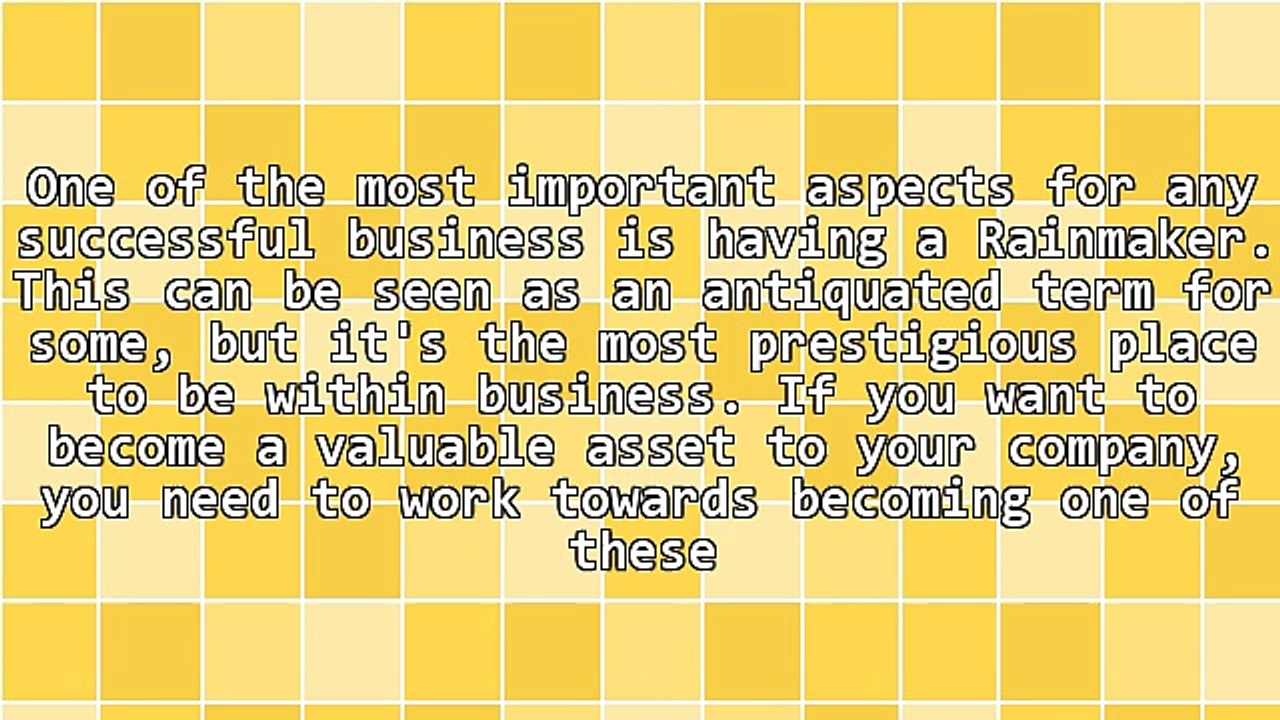 How To Become a Rainmaker and Increase Sales For Your Business