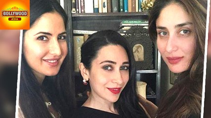 Katrina Kaif POSES With To Be Sister-In-Law Kareena & Karisma | Bollywood Asia