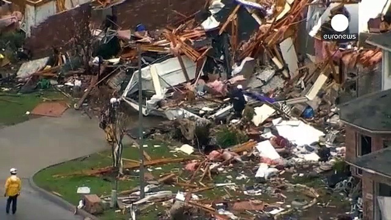 ‘Total devastation’ after tornadoes tear through Texas