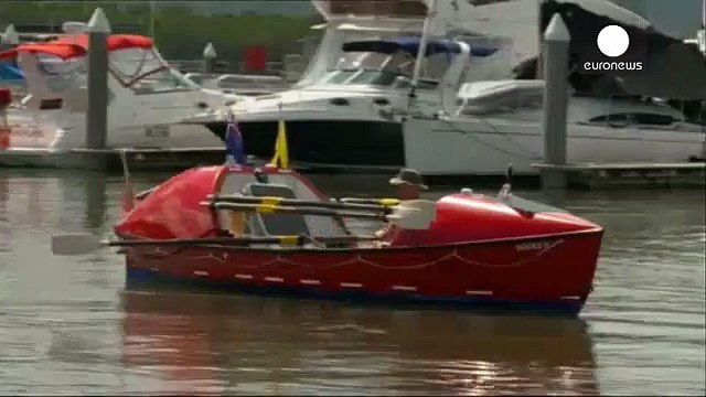British adventurer becomes first to row from North America to Australia