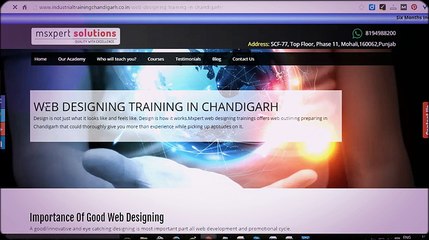 Industrial Training in Chandigarh ( Scholarship)