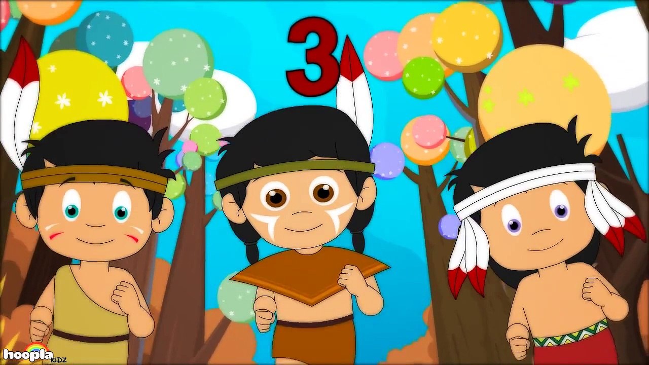 Ten Little Indians | Nursery Rhymes | Popular Nursery Rhymes by Hooplakidz