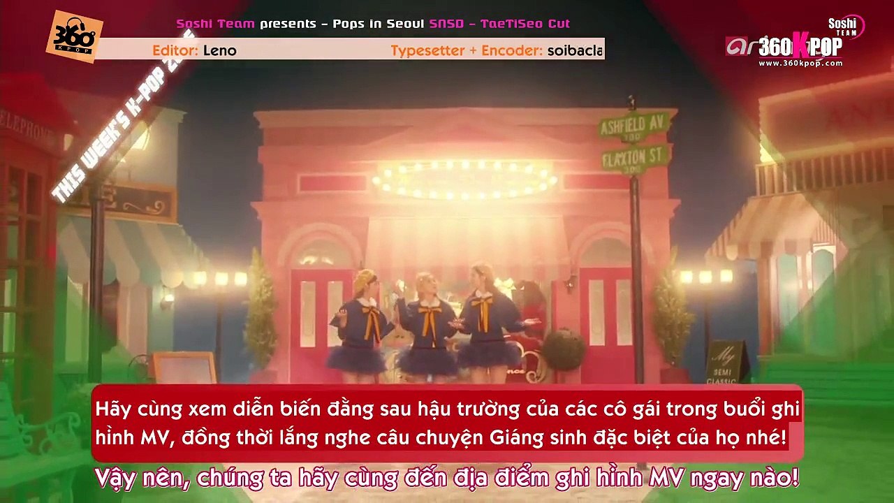 [Vietsub] 151222 arirangTV Pops in Seoul - TaeTiSeo Cut (Soshi Team) [360kpop]