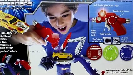 play doh peppa Hot Wheels Light Speeders Lightbrush Lab Playset Color Changer Cars doh