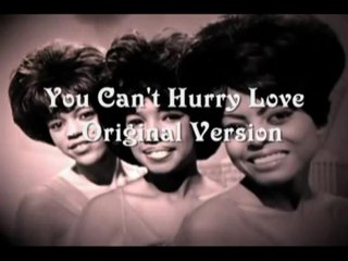 The Supremes ♪恋はあせらず You Can't Hurry Love - Original Version