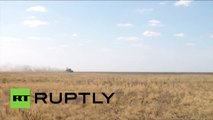 Des images uniques du lancement expérimental de missiles anti-aériens en Russie