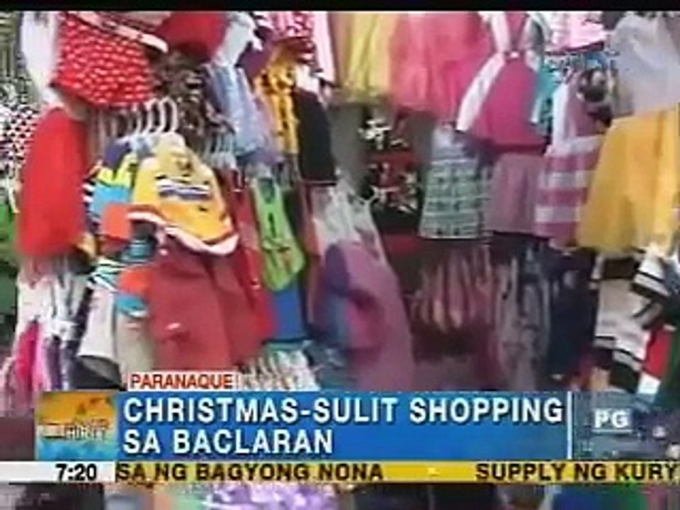Rhea Santos nag achats de Noël sa Baclaran | Unang Hirit