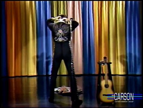 Andy Kaufman impersonates Elvis on 'Johnny Carson'