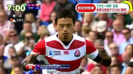 【ラグビーW杯】日本・五郎丸歩のキック前の「奇妙な儀式」が全世界で話題に！