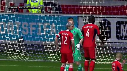 Goalkeeper goal in Fifa 14
