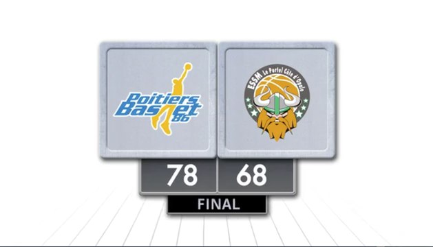 Basket, Pro B, J11 : Poitiers -Le Portel (2015-2016)