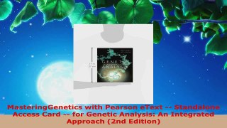 Read  MasteringGenetics with Pearson eText  Standalone Access Card  for Genetic Analysis An PDF Online