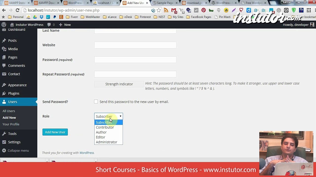 21 - WordPress Users and Roles