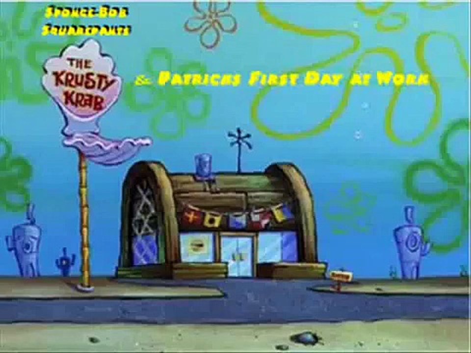 Spongebob Squarepants - Patricks First Day At Work