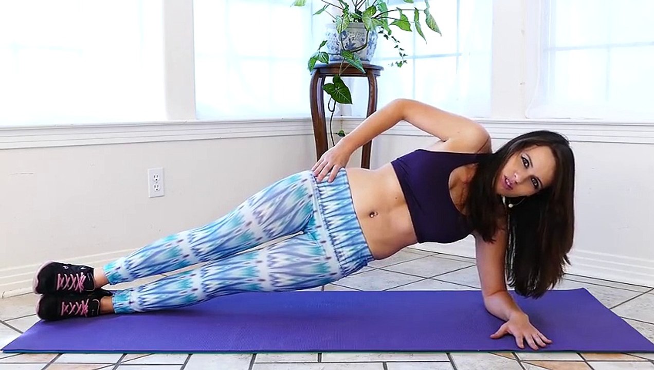 Reduce Belly Fat at Home! Muffin Top Workout for Core, Abs & Flat Tummy, Beginners Fitness 10 Min