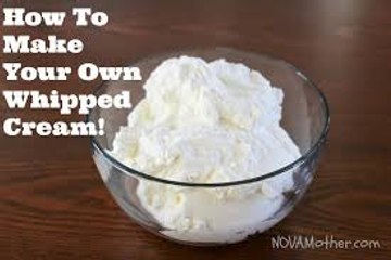 How to make Whipped Cream at home