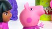 Peppa Pig E Dora Aventureira Chá com Princesa Sofia Shopkins Massinha Play-Doh em Português