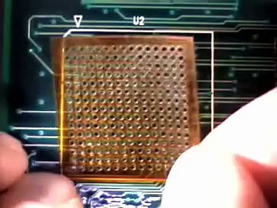 StencilQuik Demo Video - New BGA Placement Invention - BEST