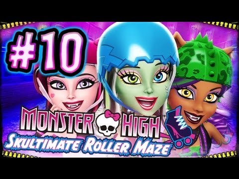 ☆ Monster High: Skultimate Roller Maze Walkthrough Part 10 (Wii, 3DS, DS) Full Gameplay ☆