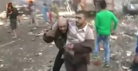 Suriye'de can pazarı: 32 ölü... Olay yerinden ilk görüntüler