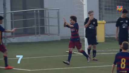 Le chef d'oeuvre collectif des jeunes du Barça