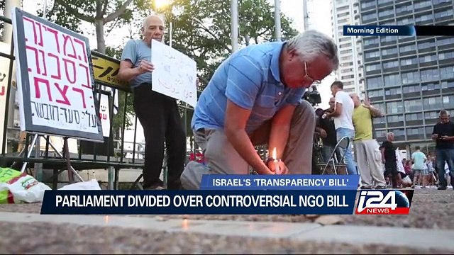12/28: Israel's Parliament divided over controversial NGO bill