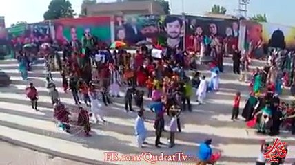 Helicam to Capture Aerial View of PTI Jalsa Multan and new song
