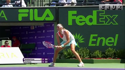 Maria Sharapova's great points in Miami 2014