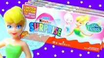 18 Kinder Surprise Eggs Disney Pirate Fairies Opening Toy Review with Tinker Bell