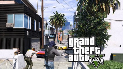 GTA V - Stance Mod (Crouch and Prone / Agacharse y Tumbarse) & Gang War Shootouts