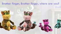 Finger Family Talking Tom Rhyme| Cartoon Animation Nursery Rhymes Songs For Children