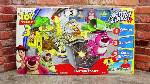 Toy Story 3 Action Links Junkyard Escape Stunt Set With Surprise Blind Bags Toys DisneyCar