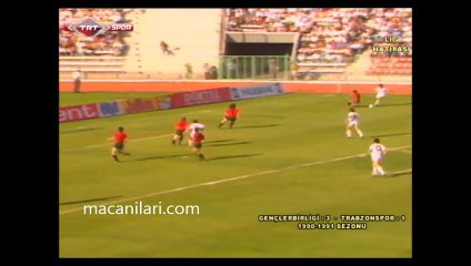 23.09.1990 - 1990-1991 Turkish 1st League Matchday 5 Gençlerbirliği 2-1 Trabzonspor