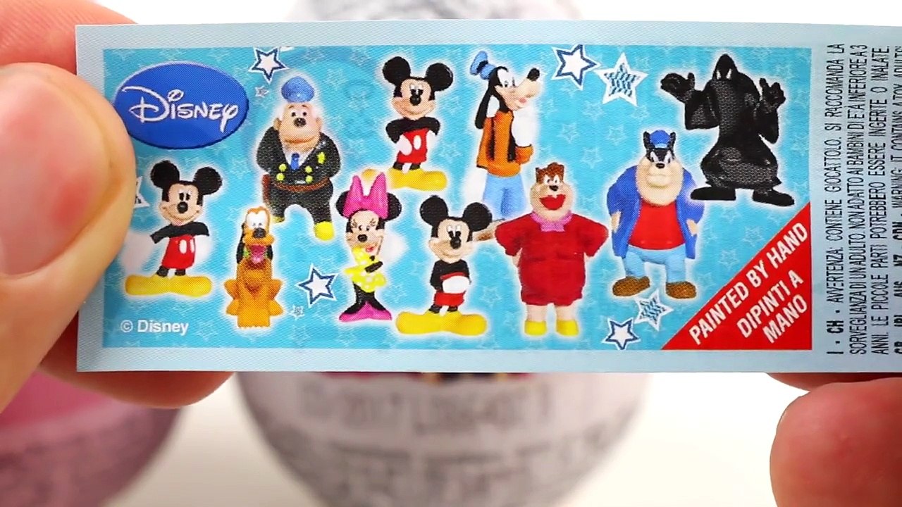 play doh Disney Frozen kinder surprise Eggs Play Doh Peppa Pig Mickey Mouse Egg Hello Kitty frozen