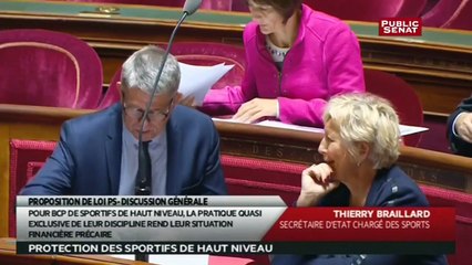 Proposition de loi - sportifs de haut niveau - Les matins du Sénat