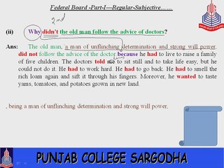 English Part-I Federal Board Regular (2)