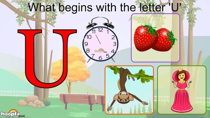 Learn About The Letter U - Preschool Activity